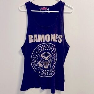 Vintage y2k Ramones racerback tank top